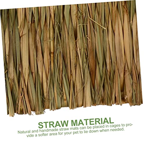 New Mipcase Bunny Nesting Grass Mat Small Animal Bedding | Natural grass, 3 pack