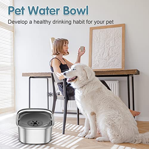 New UPSKY 3L No-Spill Dog Water Bowl | Dark Grey, 3L
