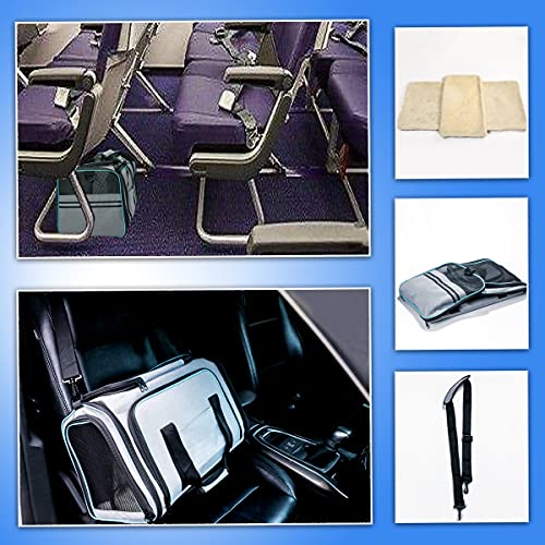 New Cat Dog Carrier Expandable Soft-Sided Carrier | Large, 2-Side Expandable