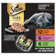 New Sheba Perfect Portions Cuts in Gravy Wet Cat Food | 24 twin pack trays (2.6 oz), Chicken Salmon Turkey Variety