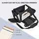 New Henkelion Soft-Sided Cat Carrier | Black & Up to 15 lb