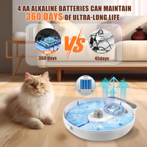 New Automatic Wet Food Cat Feeder Auto Refrigerated Feeder | 4 meals