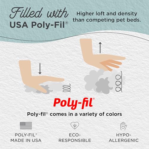 New Best Friends by Sheri Original Calming Donut Bed | Frost Gray & 30" x 30"