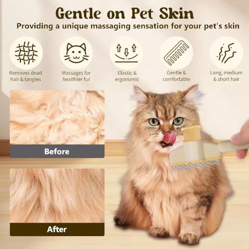 New Cat Brushes for Indoor Cats Pet Grooming Brush