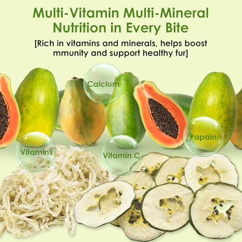 New Tyotrbs Bunny Chew Toys Hamster Rabbit Cage Hanging Chew Toys Apple Wood Treats | 6 pcs