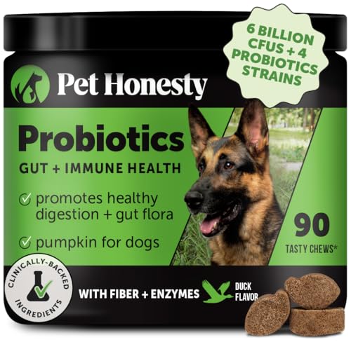 New Pet Honesty Probiotics Chews | Duck, 90 Count