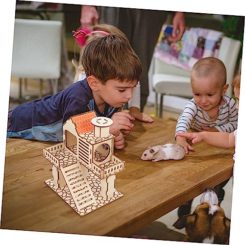 New VICASKY 2pcs Guinea Pig Hideout Small Animal Houses Habitats