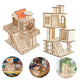New VICASKY 2pcs Guinea Pig Hideout Small Animal Houses Habitats