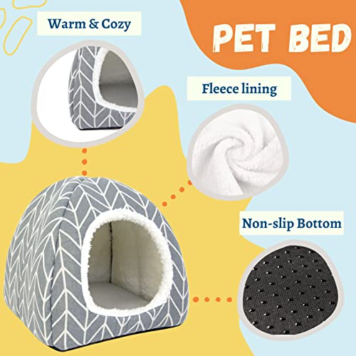 New Tierecare Guinea Pig Hideout Bed 2-Pack Cozy Caves | 2-Pack