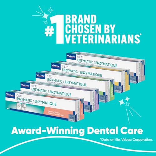 New Virbac C.E.T. Enzymatic Toothpaste | Poultry, 2.5 oz