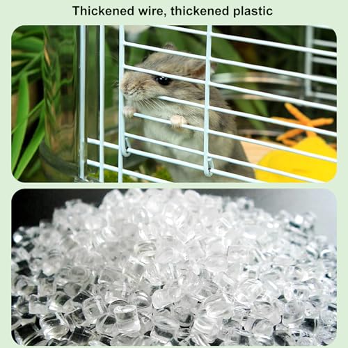 New Hamster Cage with Tunnel Connection Double Layer | 2-Tier