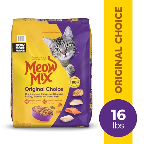 New Meow Mix Original Choice Dry Cat Food | 16 lb bag, Original Choice