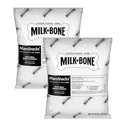 New Milk-Bone MaroSnacks Dog Treats | 2 ct • 38 oz each