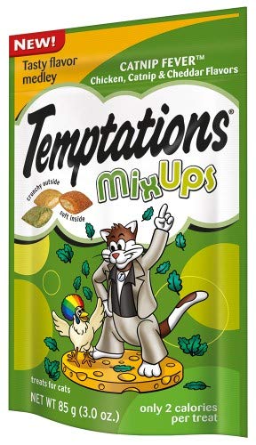 New Temptations MixUps Treats for Cats | 2 pack, Catnip Fever