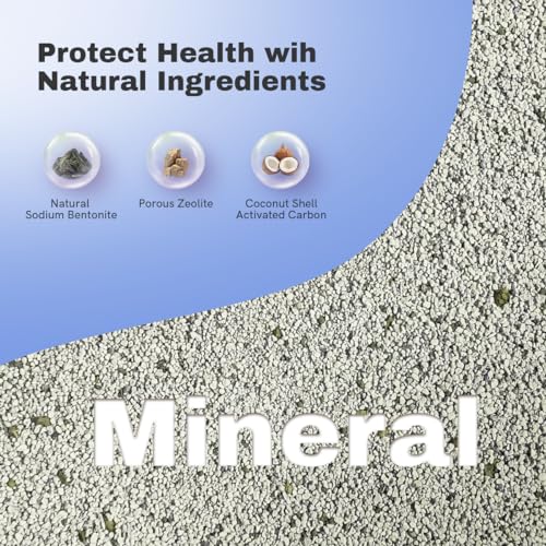 New LALAHOME Clumping Cat Litter | Unscented, 15 lb Box