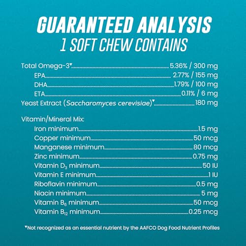 New Nutramax Welactin Omega-3 Soft Chews | 60 Count