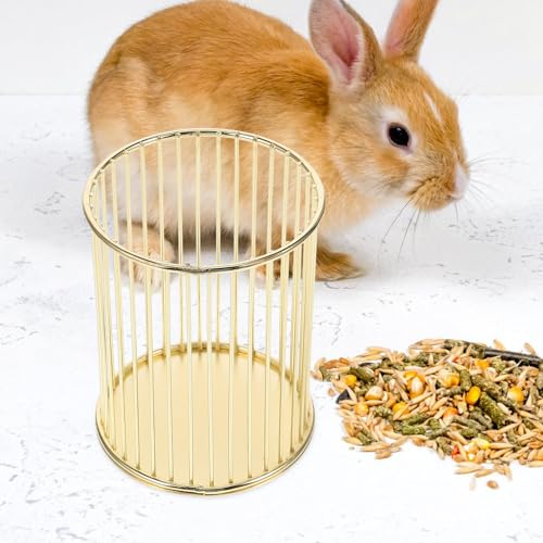 New SUPVOX Guinea Pig Hay Feeder Rack with Heavy-Duty Metal Frame, Hanging Rabbit Feeder for Cage, Wear-Resistant Small Animal Hay Holder Suitable for Rabbits and Bunnies