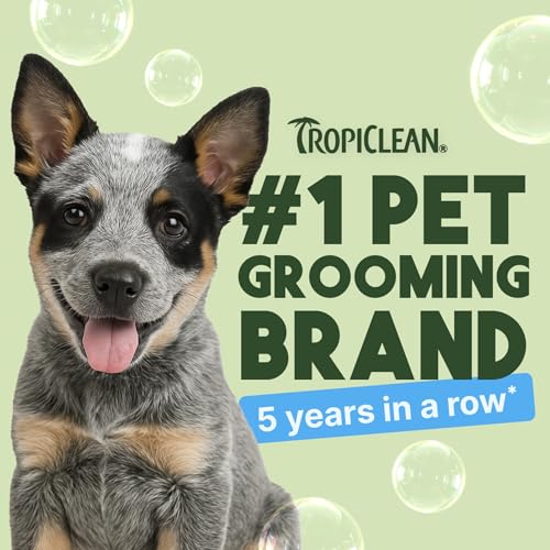 New TropiClean Gentle Puppy Shampoo | Gentle Coconut, 2.5 Gallon