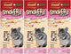 New A&E Cage Co. 6 Pack of Smackers Chinchilla Treat Sticks | 1.5 Ounces Each, Coconut and Rose Petal Flavor