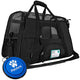New PetAmi Airline Approved Pet Carrier | Large Black, Medium/Large Kitten & Puppy Size