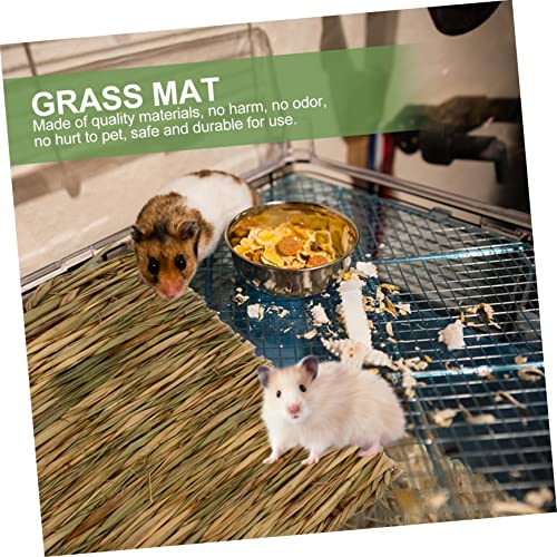 New Mipcase Bunny Nesting Grass Mat Small Animal Bedding | Natural grass, 3 pack