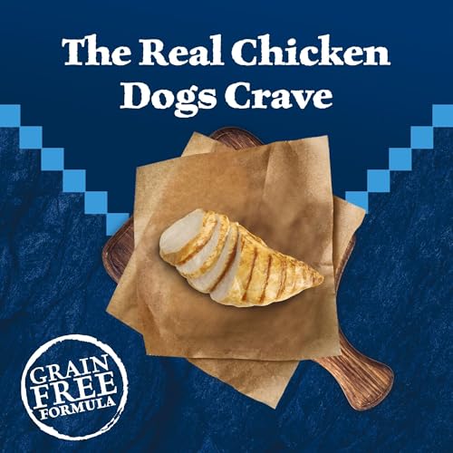 New Blue Buffalo Wilderness Adult High-Protein Dry Dog Food | Chicken • 24 lb