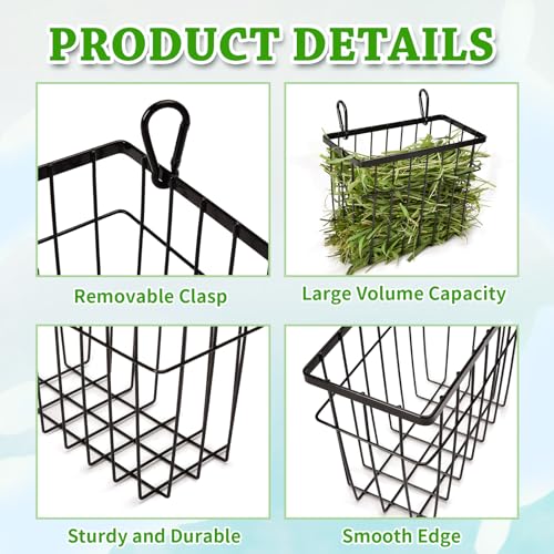 New SANGLE SOPFFY Rabbit hay Feeder Small Animal Feeding Set