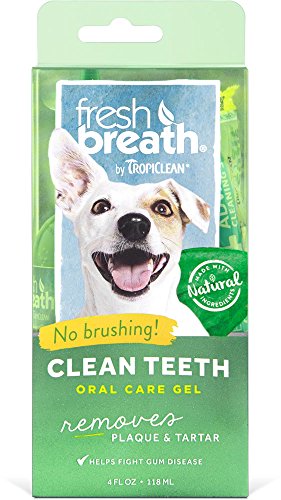 New TropiClean Fresh Breath Clean Teeth Oral Care Gel | 4 oz
