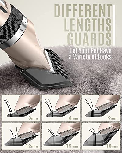 New oneisall Dog Grooming Clipper Kit | Gold