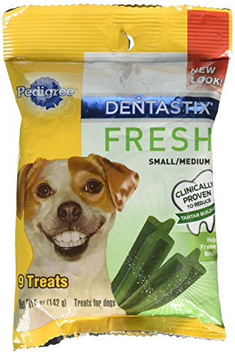 New Pedigree Dentastix Treats for Dogs | Fresh • Small/Medium • 5 oz