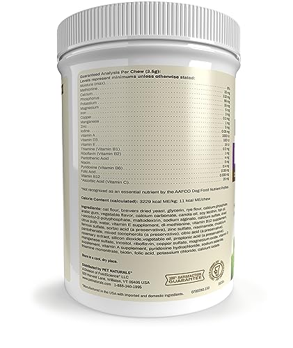 New Pet Naturals Daily Multivitamin Chews | Veggie, 150 Count