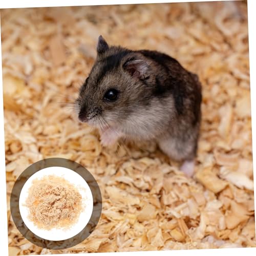 New MERRYHAPY Small Animal Bedding Absorbent Wood Shavings | Natural, 500 g