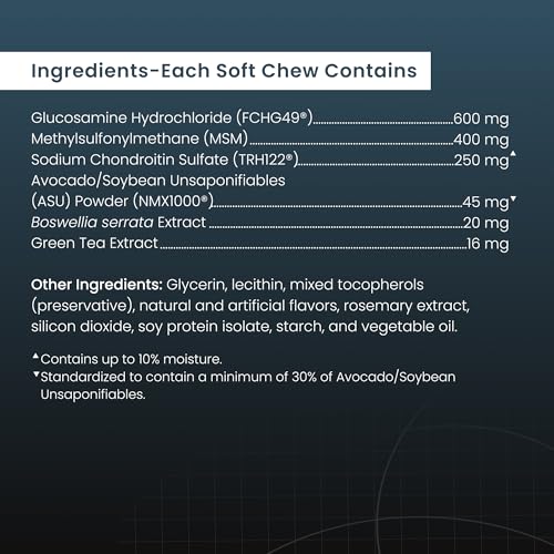 New Nutramax Dasuquin with MSM Soft Chews | Small/Medium Dogs, 84 Count