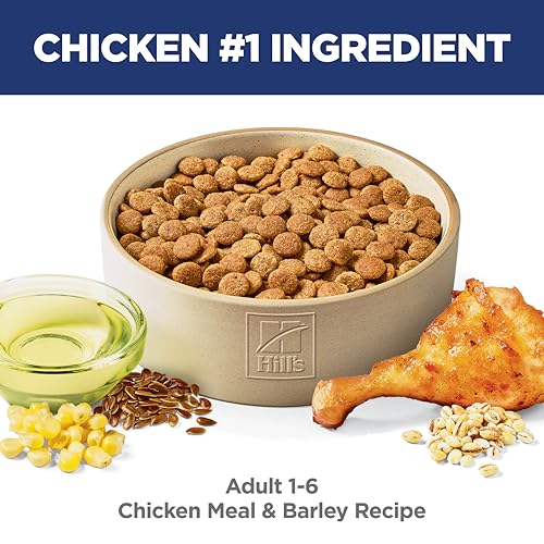 New Hill’s Science Diet Adult 1–6 Dry Dog Food | Chicken & Barley • 35 lb