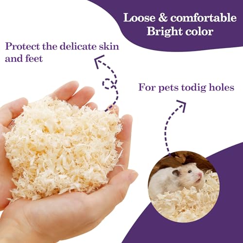 New Natural Aspen Shavings Pet Bedding | Natural, 5.5 lb / 70 L