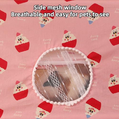New Guinea Pig Hideout, Small Animal Bed | Pink