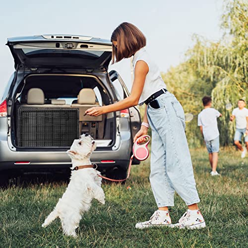 New ZENY Folding Metal Dog Crate Double Door Kennel with Tray and Handle | 30/36/42 Inch - Black