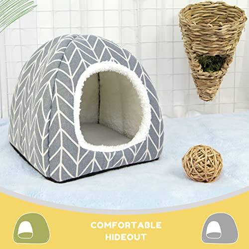 New Tierecare Guinea Pig Hideout Bed 2-Pack Cozy Caves | 2-Pack
