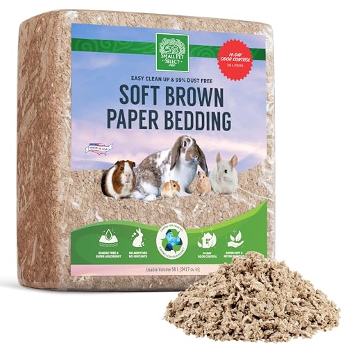 New Small Pet Select Premium Small Animal Bedding | Beige, 56 L pack