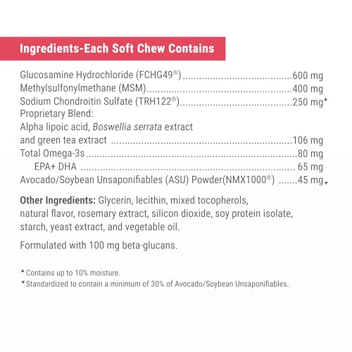 New Nutramax Dasuquin Soft Chews | Small–Medium Senior Dogs | 84 Count