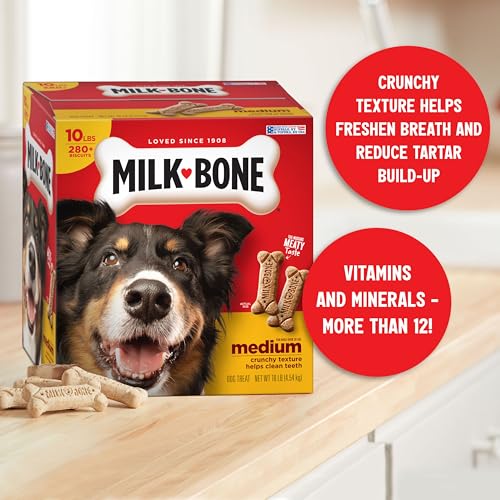 New Milk-Bone Original Dog Biscuits | Medium Dogs • 10 lb