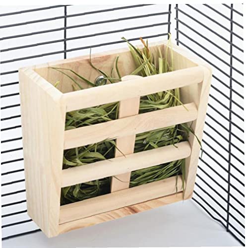 New Froiny Rabbit Hay Feeder Rack | Wooden