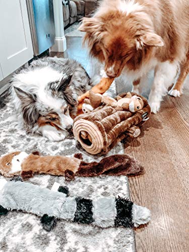 New ZippyPaws Skinny Peltz No-Stuffing Pack | Fox/Raccoon/Squirrel, 18"