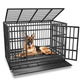 New BOLDBONE Heavy Duty Indestructible & Escape-Proof Dog Crate Cage Kennel | XL XXL - 54/48/42/38 inch
