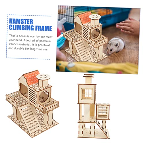 New VICASKY 2pcs Guinea Pig Hideout Small Animal Houses Habitats