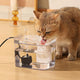 New USB Cat Water Fountain PC103-2 | 1.5L/50oz, White