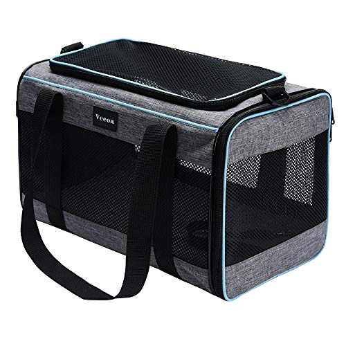 New Vceoa Soft-Sided Cat/Dog Carrier | 17.5"×11"×11" (Up to 16 lb)