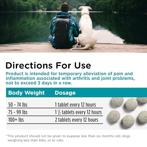 New Nutri-Vet Aspirin | Large Dogs | 300 mg, 75 Count