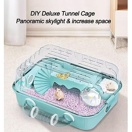 New Hamster Cages Double-Layer Thick Acrylic Cage | Color : White, Size : A