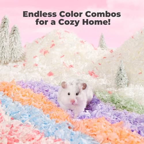 New mini&moe Hamster Bedding Natural Paper Small Pet Bedding | 12 L